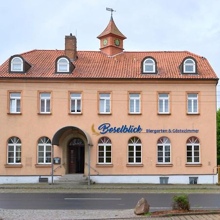 Boselblick Gaestezimmer & Biergarten Sörnewitz Kültér fotó