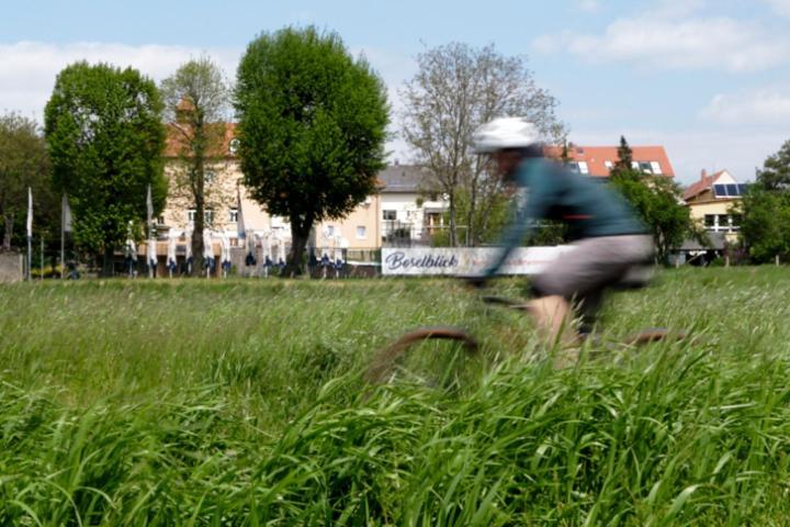 Boselblick Gaestezimmer & Biergarten Sörnewitz Kültér fotó